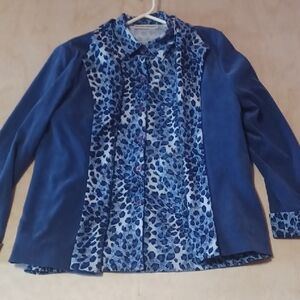 Draper's & Damon's Shirt And Jacket Set